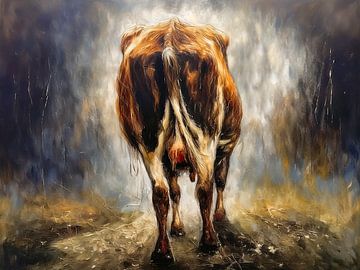 Eenzame koe van Marjolein Deelen