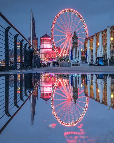 Wheel of vision, Düsseldorf, Deutschland