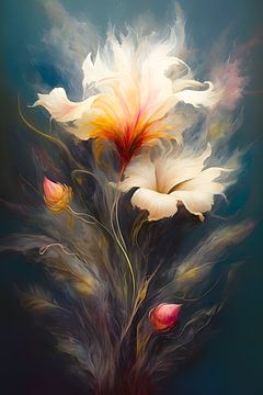 Mystical flowers by PixelMint.