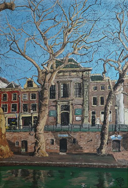 Utrecht, Église baptiste 'Vermaning', Oudegracht par Wouter Bisschop