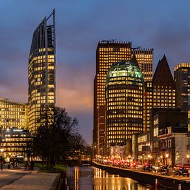 Mega-sized photo of The Hague skyline (2) by Rob IJsselstein