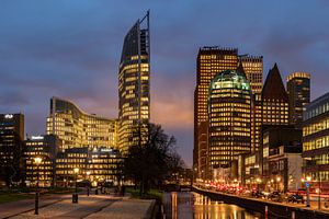 Großformatiges Foto der Skyline von Den Haag (2)