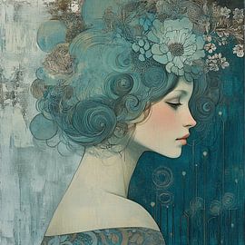 Fleurs Femme | Femme avec des fleurs