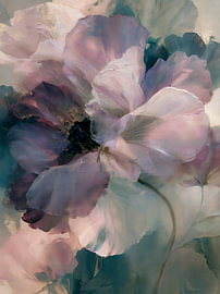 Waar zachte bloemen in stilte bloeien