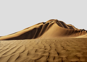 Die Düne aus Sand