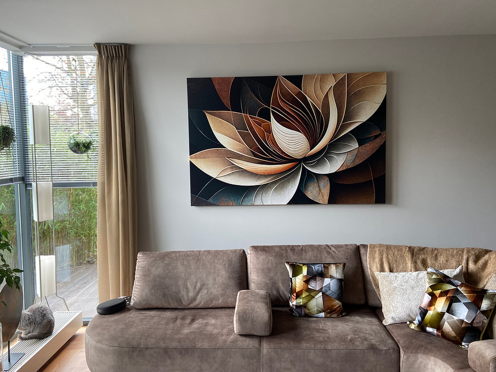 Lotus Flower Abstract III