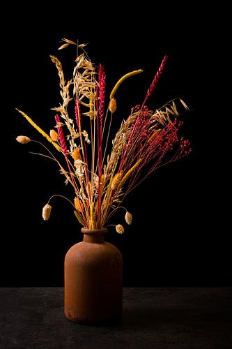 Roestige Droogbloemen