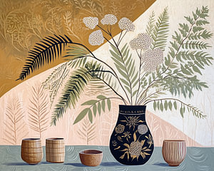 Vase „ & e Farne“