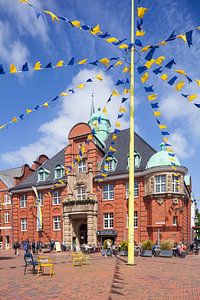 Hôtel de ville, Buxtehude, Basse-Saxe, Allemagne