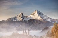 Watzmann in het herfstachtige Berchtesgaden van Marika Hildebrandt FotoMagie thumbnail