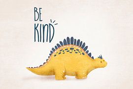 Dinosaurier - Be Kind von Emel Tunaboylu by The Artcircle