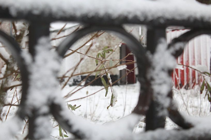 winter in de polder von Jean Jacobs
