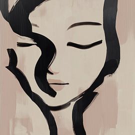 Waves of Black III by Bianca ter Riet