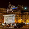 Praça da Figueira, Lissabon van Stephan Neven