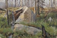 Verstorbener Wald in Kanada, Richard Friese von Meisterhafte Meister Miniaturansicht