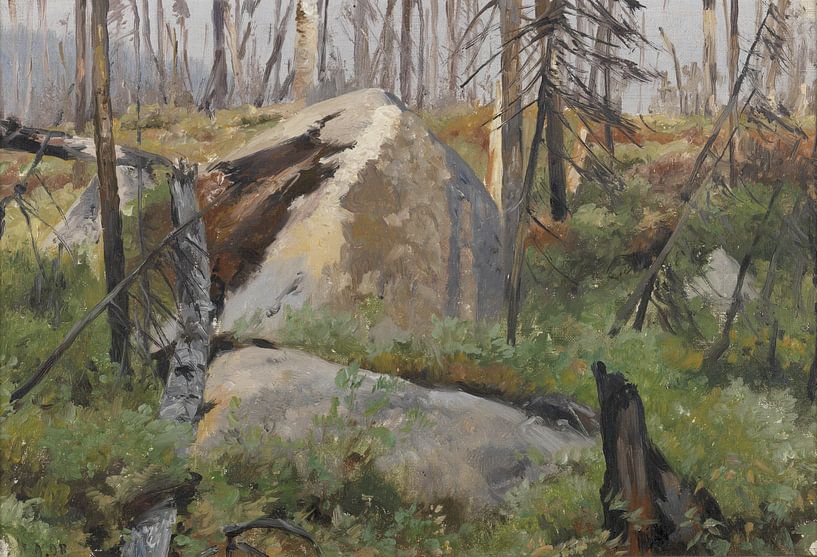 Verstorbener Wald in Kanada, Richard Friese von Meisterhafte Meister