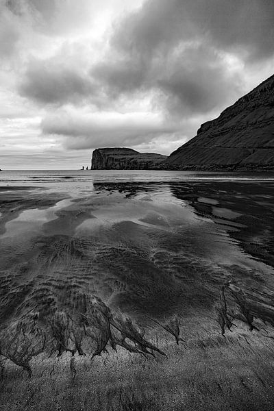 Tjornuvik Beach by Wim Frank