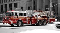 Fire engine - New York City Fire Department (NYFD) - America - Iconic Wall Decoration