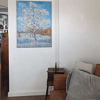 Klantfoto: Vincent van Gogh. De roze perzikboom, als ArtFrame