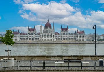 Parlementsgebouw Boedapest Hongarije van Theo Groote