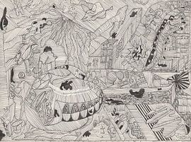 Amorf Landschap van Sandro Cocco