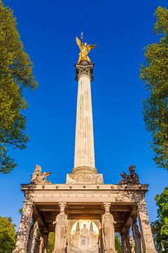 Angel of Peace in Munich by Werner Dieterich