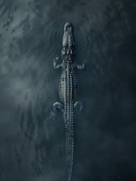Majestic alligator by fernlichtsicht