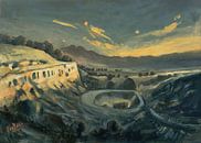 Evening in the marlstone quarry by Nop Briex thumbnail