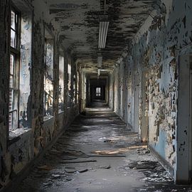 Lost Places: Hallway by Poster Art Shop