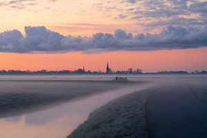 Een plattelands dorp van Albert Lamme