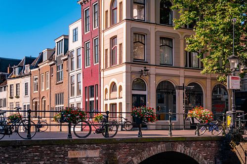 Utrecht authentique : vue sur le Maartensbrug