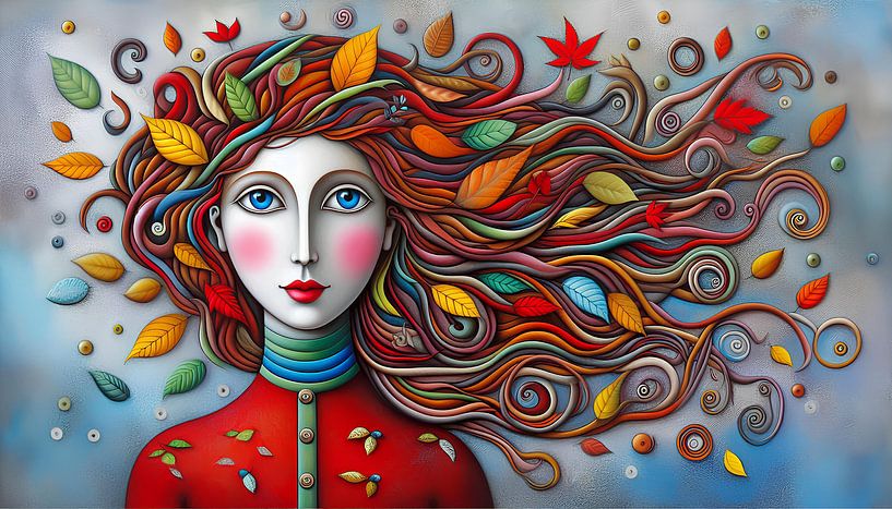 Herbstmädchen von Caroline Lichthart