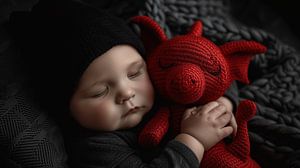 Sleeping like a baby (dragon)