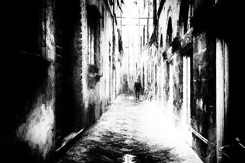 Street photography Tuscany - Lucca