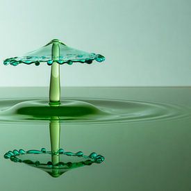 Splash Art Green Panorama by Marc Piersma