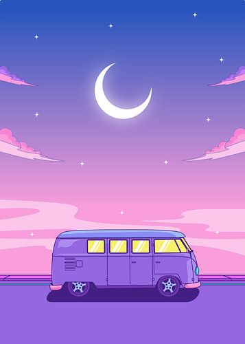 Nacht en droomauto