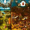Het Laatste Oordeel (volledig 3 luik / triptiek) - Schilderij naar Jheronimus Bosch - Jeroen Bosch sur Schilderijen Nu