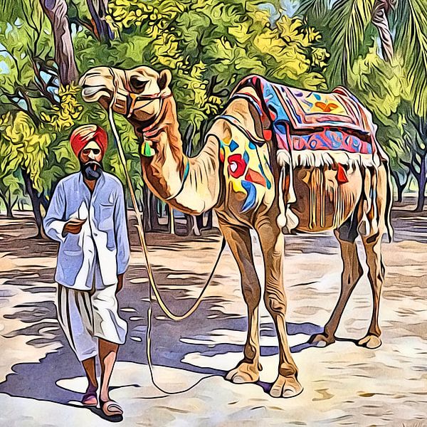 Indien, Motiv 8 von zam art