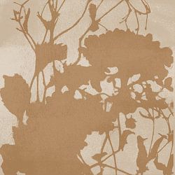 Abstracte wabi-sabi botanische kunst II