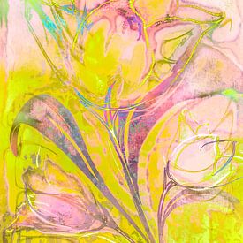 Hallo Frühling. Tulpe. von Alie Ekkelenkamp