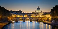 Vatican at sunset by Sjoerd Mouissie thumbnail