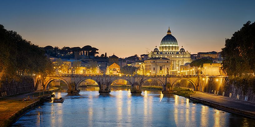 Le Vatican au coucher du soleil par Sjoerd Mouissie