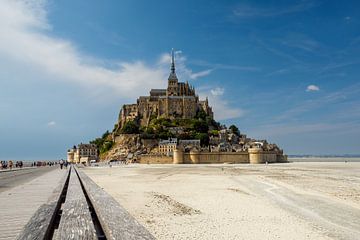 Le Mont Saint Michel en Normandie sur Roland Brack