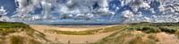 Panorama Hollandse kust van Jan Kranendonk thumbnail