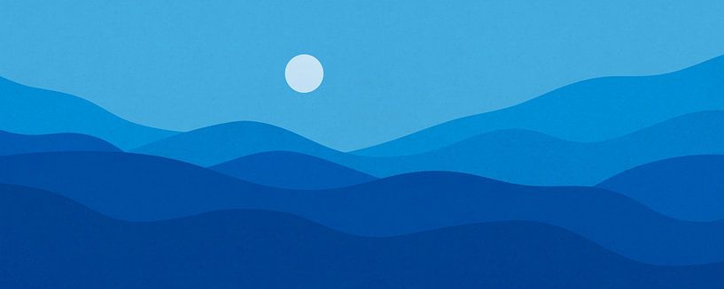 Harmonisch landschap 6 van Vitor Costa