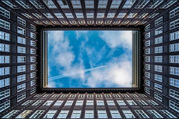 Courtyard Chilehaus, Hamburg by Wil Crooymans