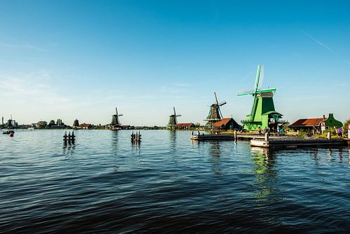Windmolens aan de Zaanse Schans
