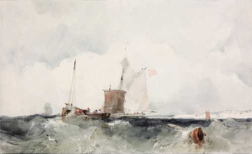 At the English Coast, Richard Parkes Bonington