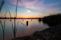 Lake Abcouder with sunset