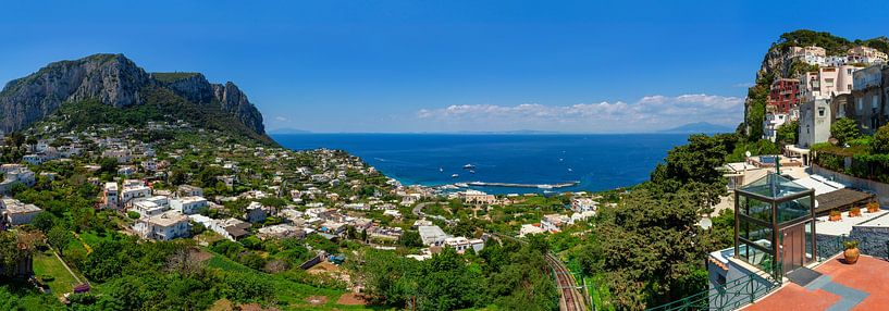 Capri-Panorama, Italien von Adelheid Smitt